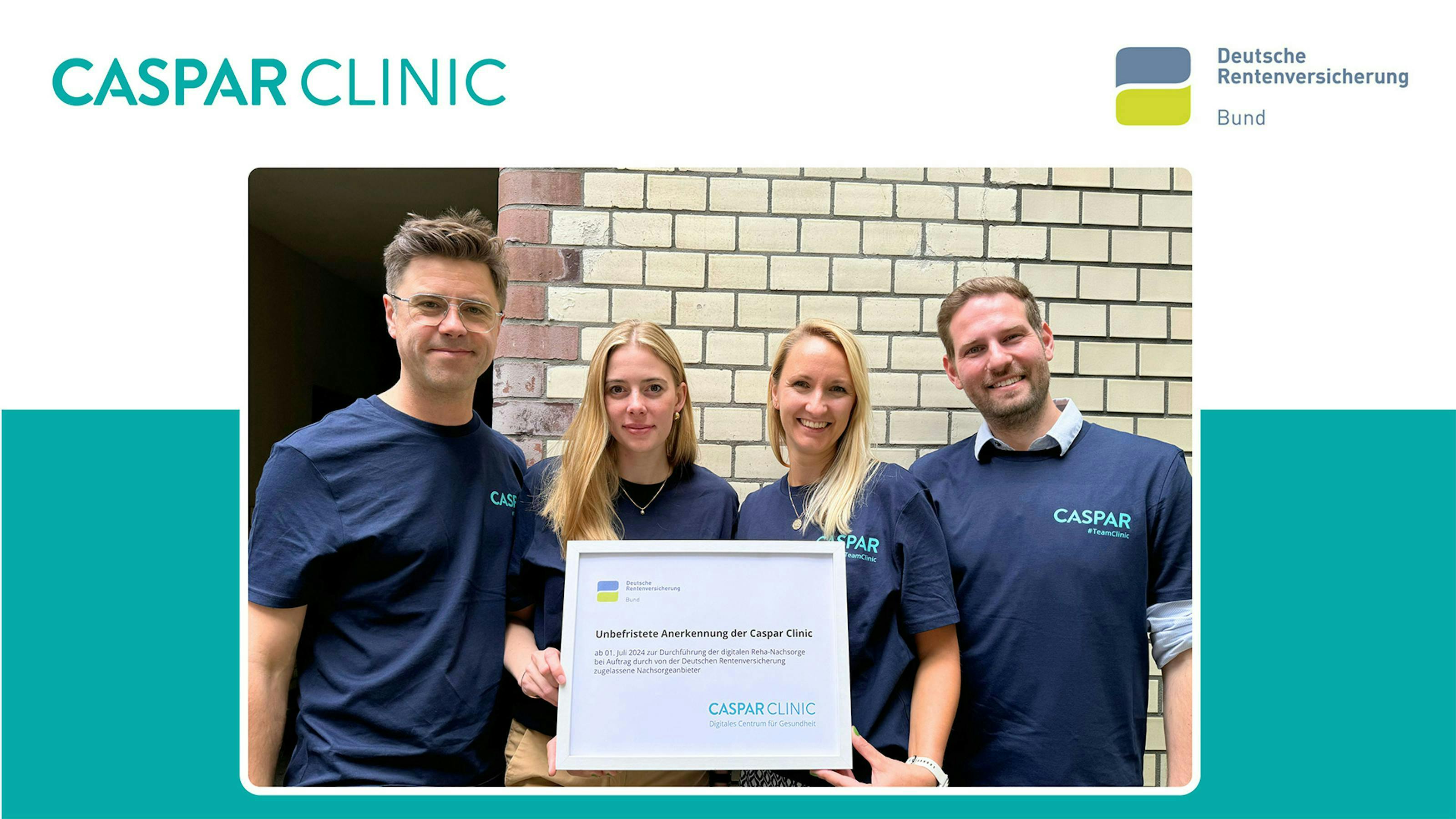 Caspar Clinic - Anerkennung durch DRV als Nachsorgeanbieter